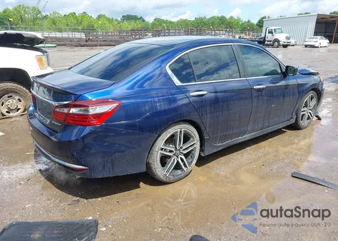 2016 Honda Accord Sport из США, поврежденный, VIN 1HGCR2F54GA031453